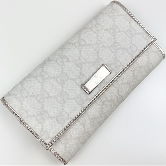 Gucci Rare Chrome Wallet - Picture 2 of 9